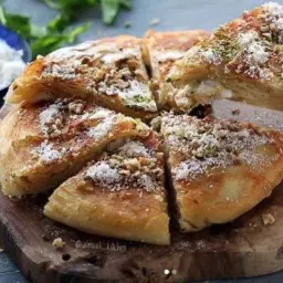 فطيرة موز - وسط